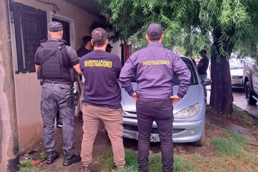 Procedimientos policiales en Paraná.