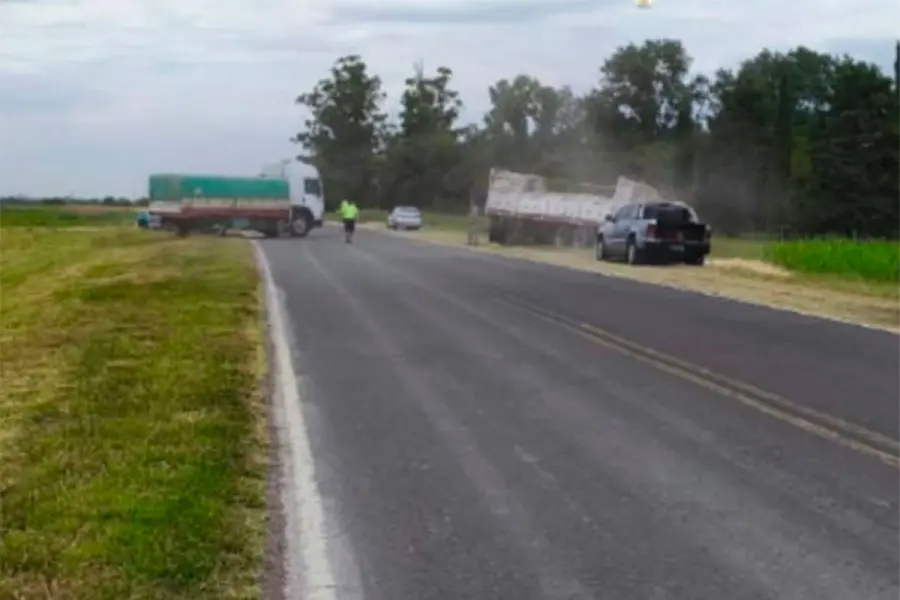 Maniobró para evitar una colisión. Foto: Policía de Entre Ríos
