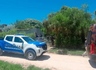 Allanaron una vivienda y secuestraron elementos vinculados a robos en casas quinta de Sauce Montrull Allanamiento en barrio Perejil