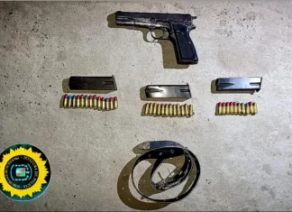 Secuestraron un arma de fuego en Paraná. Foto: Policía de Entre Ríos