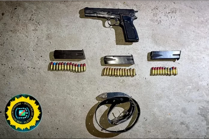 Secuestraron un arma de fuego en Paraná. Foto: Policía de Entre Ríos