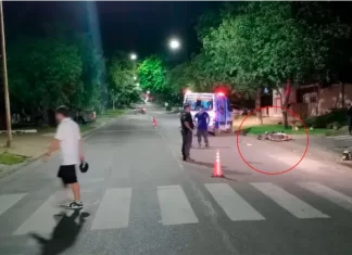 Falleció un hombre tras un accidente de tránsito en Paraná