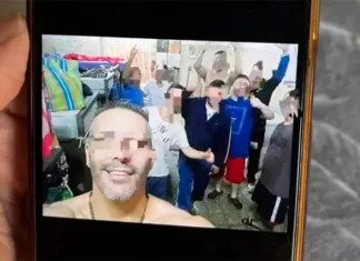Estafa con alquiler turístico terminó en burlas desde una cárcel La foto que enviaron los estafadores