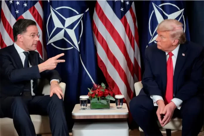 El secretario general de la OTAN, Mark Rutte; y el presidente de EEUU, Donald Trump. Foto: REUTERS El secretario general de la OTAN, Mark Rutte; y el presidente de EEUU, Donald Trump. Foto: REUTERS