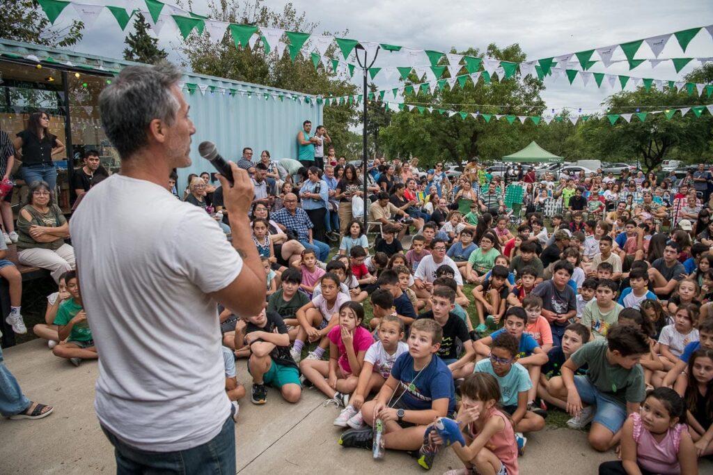 Más de 300 chicos participaron de la Colonia Tech en Paraná. Foto: (MdP)