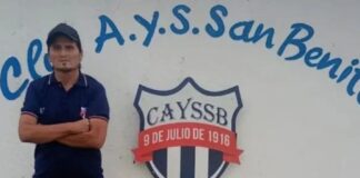 Héctor Sosa nuevo coordinador general de fútbol de San Benito. Foto: CAySSB