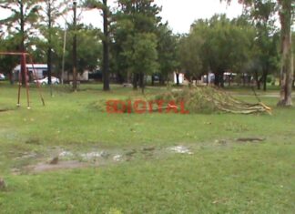 Temporal en Colonia Avellaneda. Foto: Elochodigital