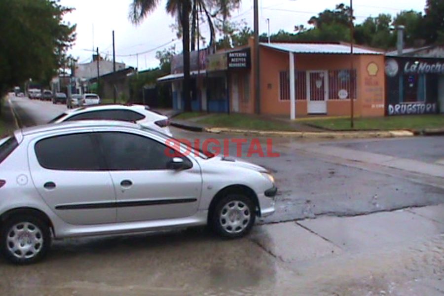 Temporal en Colonia Avellaneda. Foto: Elochodigital