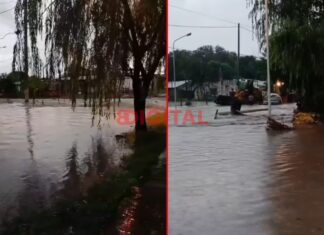 Imágenes del temporal en San Benito. Foto: Elochodigital