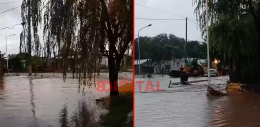 Imágenes del temporal en San Benito. Foto: Elochodigital