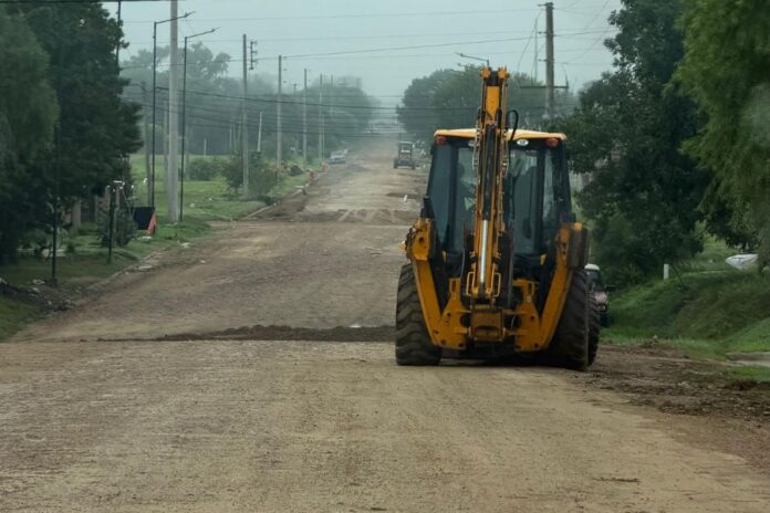 Tras el temporal en San Benito. Foto: Municipio San Benito