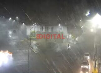 Tormenta fuerte en Paraná y AM.