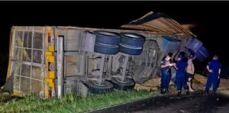 El impacto fue en Ruta Nacional 12.
