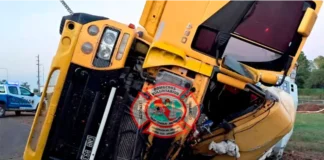 El joven estaba lúcido. Foto: Bomberos