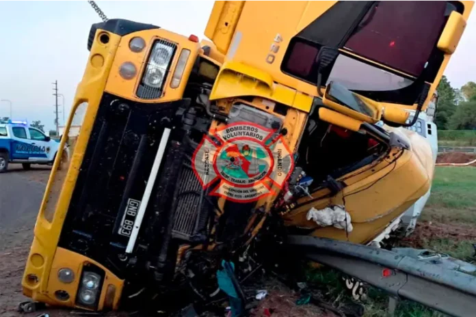 El joven estaba lúcido. Foto: Bomberos