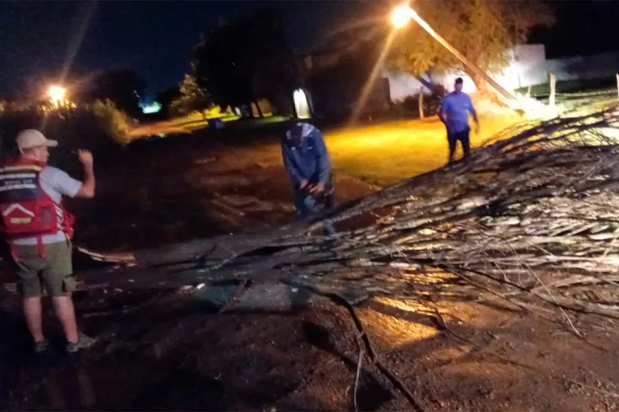 Tormenta en Paraná dejó 33 milímetros