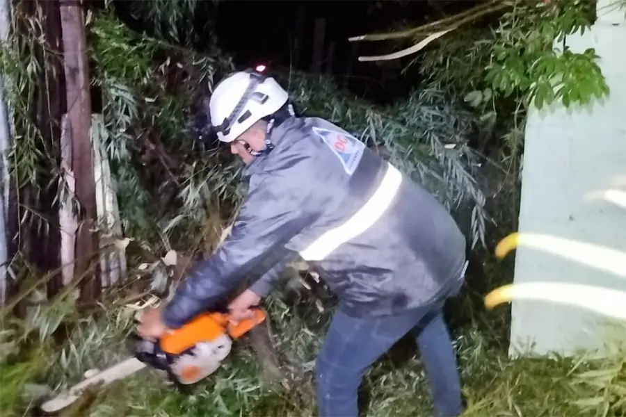 Tormenta en Paraná dejó 33 milímetros
