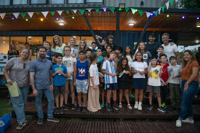 Más de 300 chicos participaron de la Colonia Tech en Paraná. Foto: (MdP)