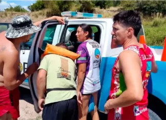 El niño fue traslado por prevención al hospital.