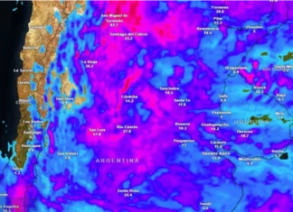 Acumulados de lluvia previstos hasta el próximo domingo (modelo de referencia ECMWF)