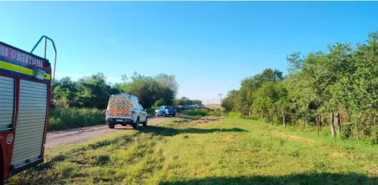 Encontraron un cuerpo en un camino rural de Cerrito. Foto: FM Cerrito
