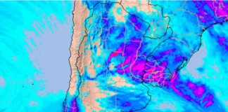 Precipitaciones en Entre Ríos