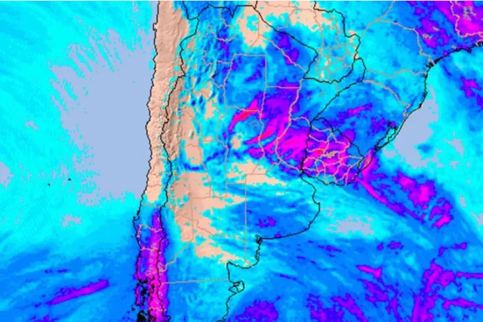 Precipitaciones en Entre Ríos