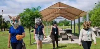 Juntada "Therian" en Alcaraz. Foto: ADN Noticias.