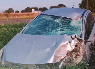 Tragedia en Ruta 32: un joven murió tras choque entre moto y auto en la madrugada Un joven murió tras choque entre moto y auto en la madrugada
