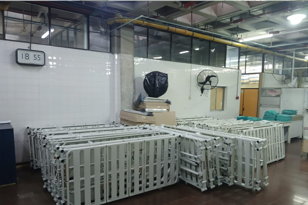 El Hospital San Martín renovó todas sus camas de internación.