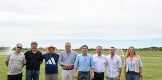 El Gobierno de Entre Ríos refuerza obras y apoyo en Viale. Foto: (GER)
