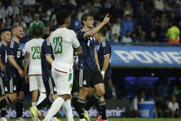 Argentina ganó a Mauritania. Foto: X Argentina