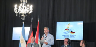 Frigerio destacó el aporte de los Alemanes del Volga a la cultural de Entre Ríos. Foto: (GER)