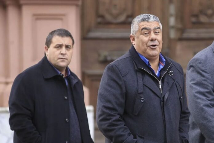 Claudio Tapia y Pablo Toviggino. Foto: (NA)