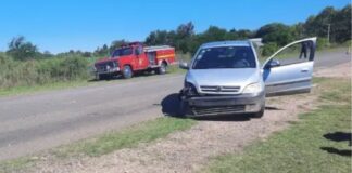 Choque en Rosario del Tala. Foto: (PER)