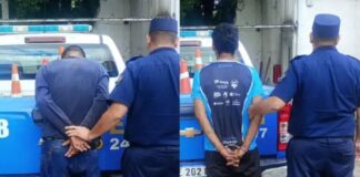 Detuvieron a dos hombres tras un arrebato a mujeres en inmediaciones del Parque Urquiza de Paraná Detuvieron a dos hombres tras un arrebato a mujeres. Foto: (PER).