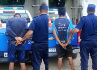 Detuvieron a dos hombres tras un arrebato a mujeres. Foto: (PER).