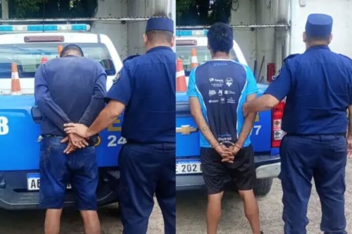 Detuvieron a dos hombres tras un arrebato a mujeres. Foto: (PER). Detuvieron a dos hombres tras un arrebato a mujeres. Foto: (PER).