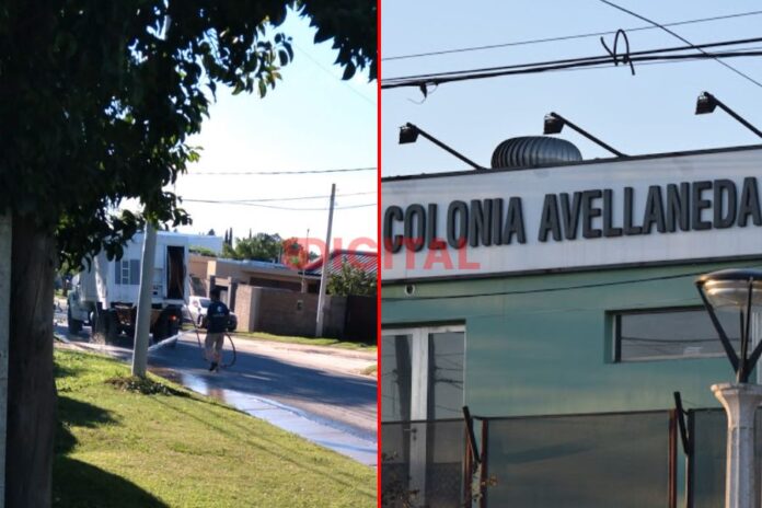 Colonia Avellaneda respondió al reclamo por cloacas. Foto: Elochodigital