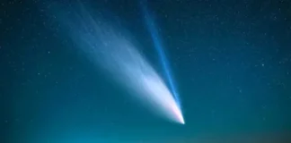 El cometa que podrá verse en Argentina. Foto: Ámbito