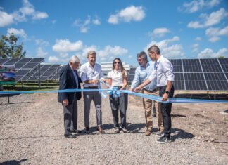 Frigerio inauguró el parque solar del frigorífico Fepasa en Concepción del Uruguay Frigerio inauguró el parque solar del frigorífico Fepasa en Concepción del Uruguay. Foto: (GPER)