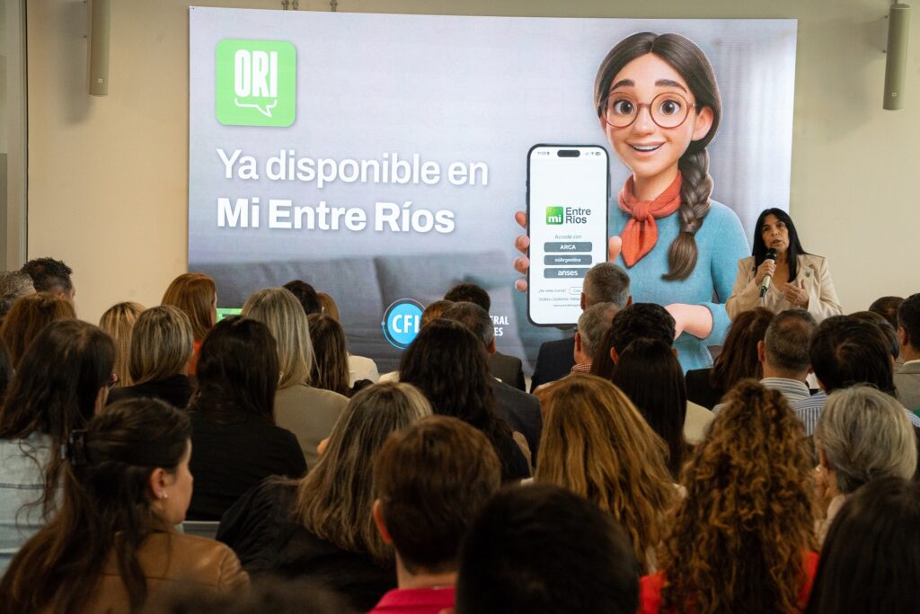 Entre Ríos presentó ORI, la inteligencia artificial. Foto: (GER)