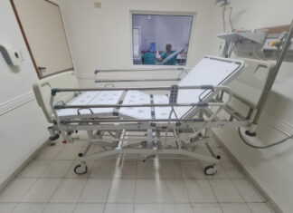 El Hospital San Martín renovó todas sus camas de internación.