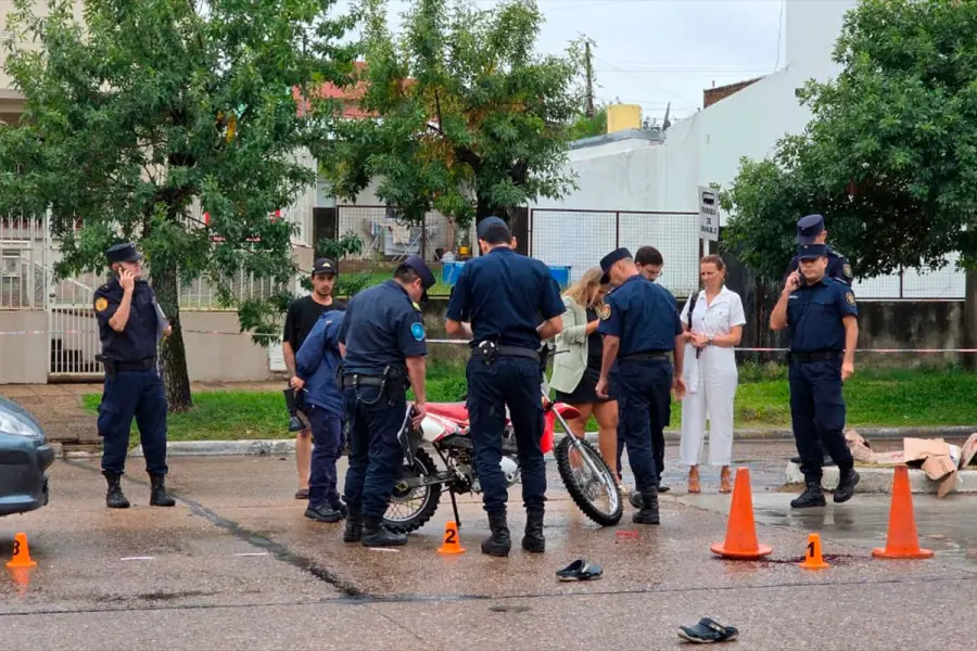 Un motociclista falleció en Concordia. Foto: (Concordia Policiales).