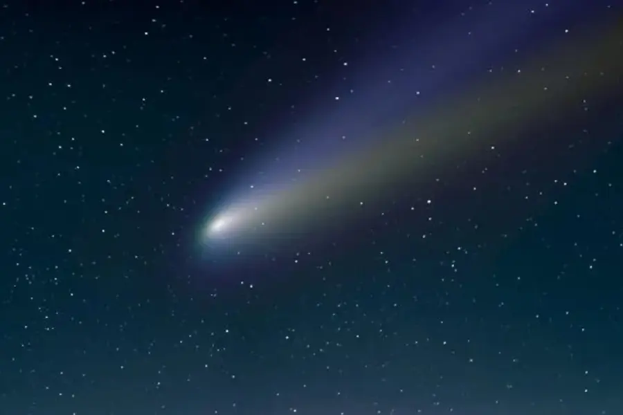 El cometa que podrá verse en Argentina. Foto: Ámbito