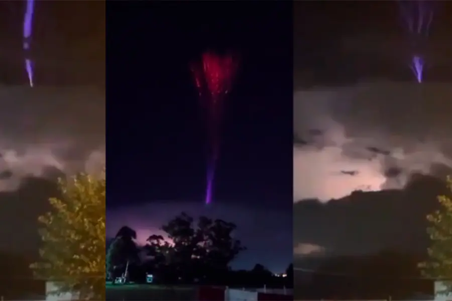 Un raro fenómeno “Blue Jet” iluminó el cielo de Tucumán y sorprendió a especialistas y vecinos