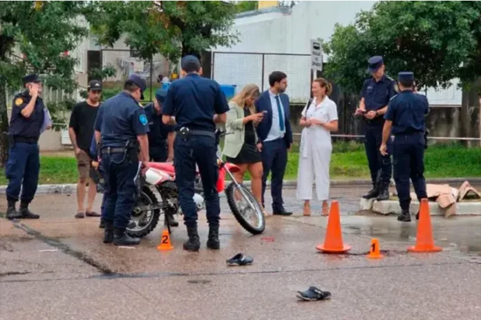 Un motociclista falleció en Concordia. Foto: (Concordia Policiales).