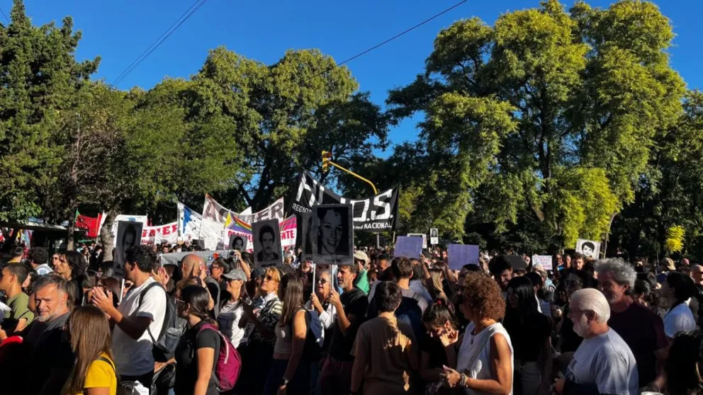 Marcha por 50 años del golpe. Foto: APFDigital.