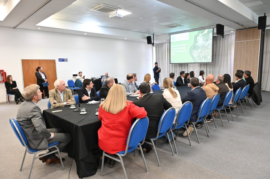 Frigerio avanzó con intendentes del área metropolitana. Foto: (GER).