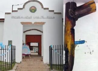 Alarma en La Paz: un alumno llevó una “tumbera” a una escuela y activó un operativo policial Un alumno llevó una “tumbera” a una escuela de La Paz.